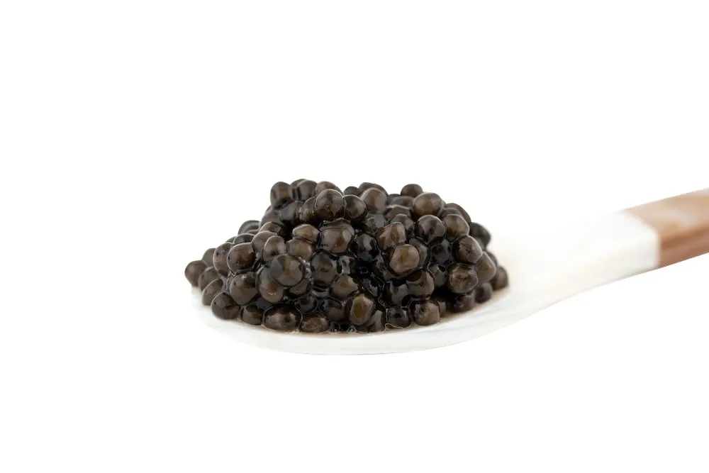 𝐁𝐄𝐒𝐓𝐒𝐄𝐋𝐋𝐄𝐑 Premium Siberian Sturgeon Royal Black Caviar - 1.1 oz - (30g) - Classical Sturgeon Malossol Sturgeon Black Roe - [APRIL 2025]