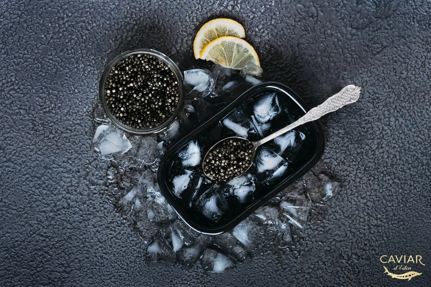 𝐁𝐄𝐒𝐓𝐒𝐄𝐋𝐋𝐄𝐑 Premium Siberian Sturgeon Royal Black Caviar - 1.1 oz - (30g) - Classical Sturgeon Malossol Sturgeon Black Roe - [APRIL 2025]