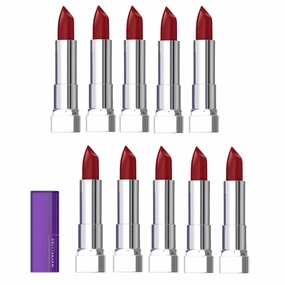 10x Maybelline Color Sensational the Creams Lipstick 4.2g 411 Plum Rule