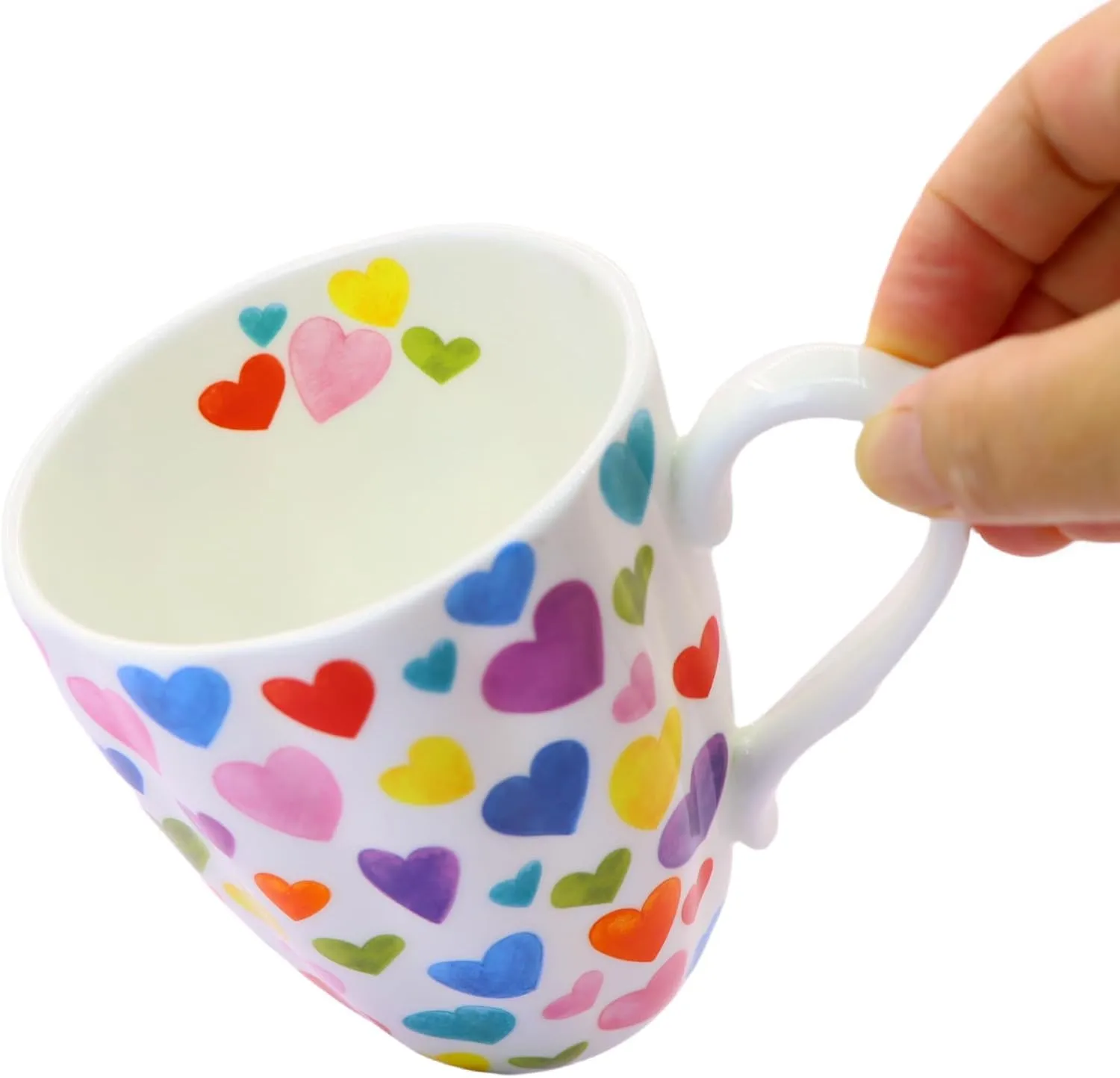 13oz Cute Coffee Mug for Women Bone China Coffee Mug Cute Mugs Christmas Mugs birthday Gifts for Mom Friends