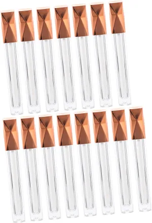 15Pcs Lip Gloss Tubes Reusable Containers DIY Lip Oil Bottles with Caps for Crafting Storing Custom Lip Colors
