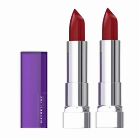 2x Maybelline Color Sensational the Creams Lipstick 4.2g 411 Plum Rule