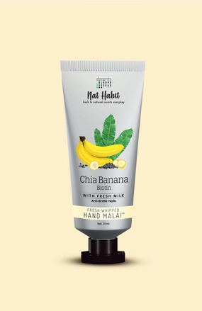 <strong>Chia Banana Biotin Hand Malai</strong> <br><i>For Anti-Brittle Nails</i>