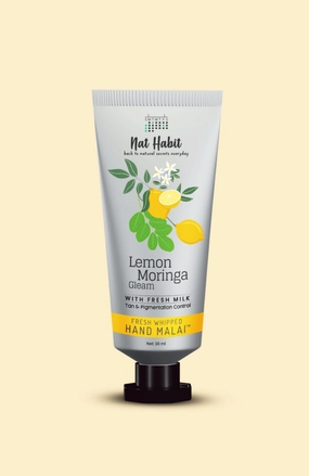 <strong>Lemon Moringa Hand Malai</strong> <br><i>Tan & Pigmentation Control</i>