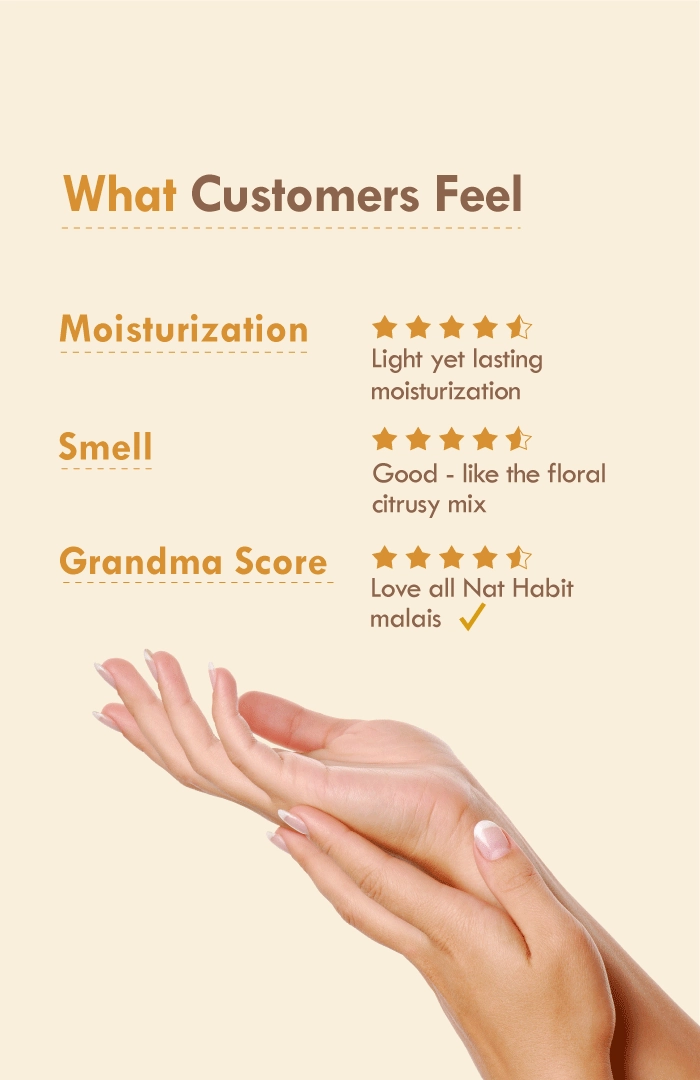 <strong>Lemon Moringa Hand Malai</strong> <br><i>Tan & Pigmentation Control</i>