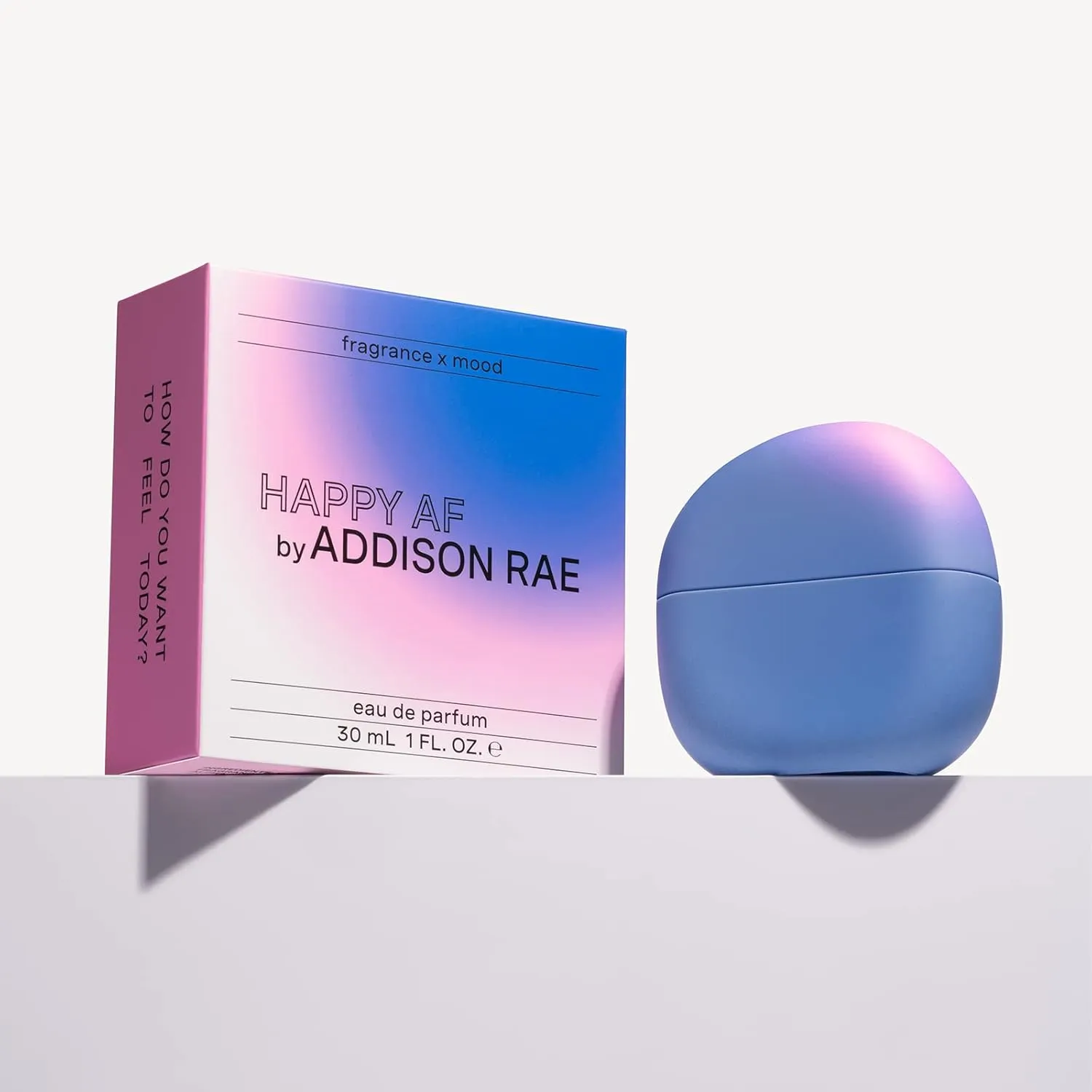 Addison Rae Fragrance Happy - Luxury Perfume for Women - Fruity Floral Scent - Eau De Parfum - Notes of Pink Lychee & Red Grapefruit - Long Lasting Vegan Travel Cologne - Gift for Her - 1 oz EDP Spray