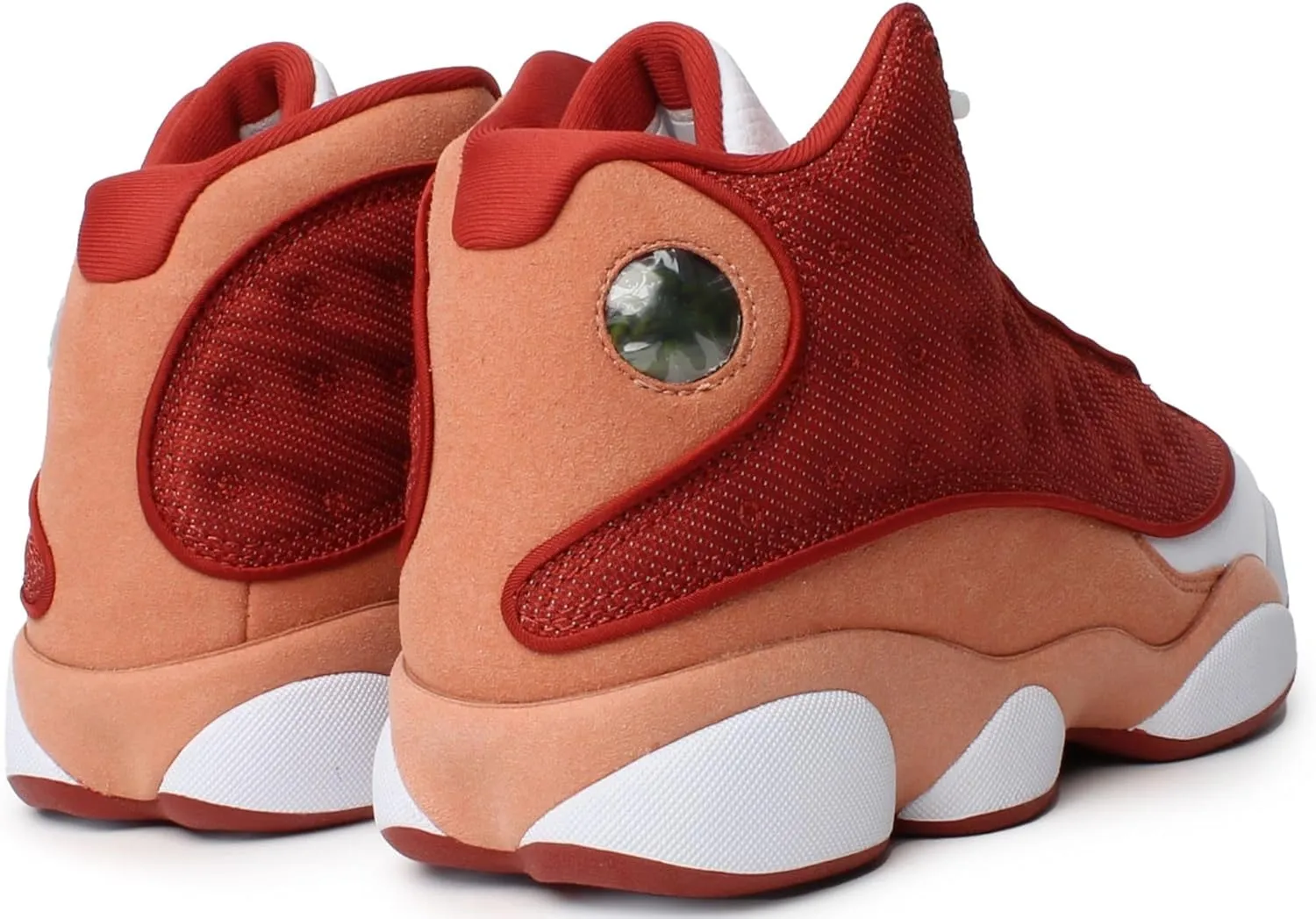 Air Jordan 13 Retro Blue Grey Men' Shoes (414571-170, White/Blue Grey/Black/Yellow Ochre)