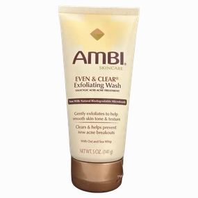 Ambi Even & Clear Gentle Exfoliating Wash 5 oz