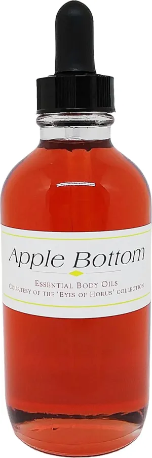 Apple Bottom - Type N For Women Scented Body Oil Fragrance [Glass Dropper Top - Red - 4 oz.] - ID#36079