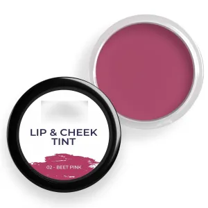 Ar.avi Org.anic Lip and Cheek Tint - With Goodness of Vitamin E & Candelila Wax - Nourishes & Hydrates Dry Chapped Lips, Blush & Eyeshadow Fo All Skin Types - 8 gm