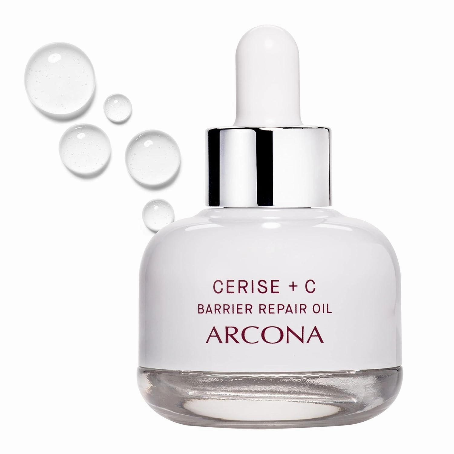 ARCONA Cerise   C - Squalane   Vitamin C Rose Oil with Coconut and Cherry. Vitamin C Oil for Barrier Protection, Brighten, Moisturize, Firm, & Reveal Glowy Skin, .5 oz, Made In The USA