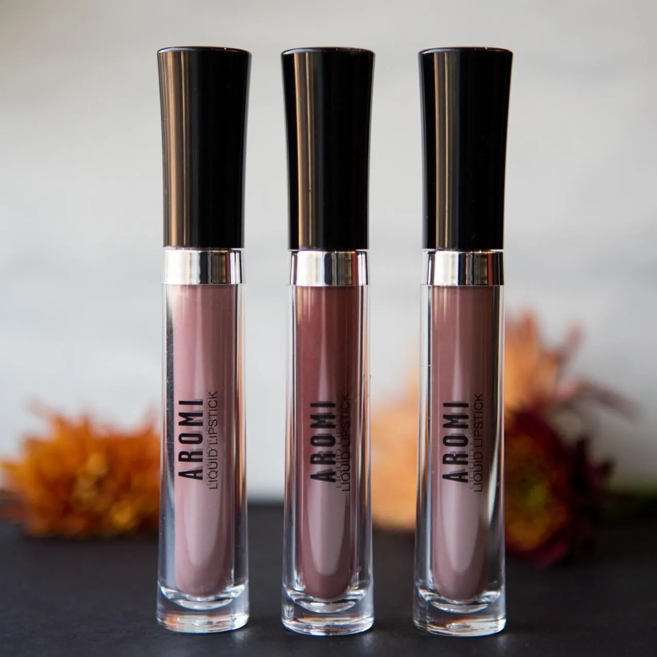 Aromi Desert Taupe Matte Liquid Lipstick | Greige, Grey Beige Lip Color, Long-Lasting Lipstick, Handmade, Day to Night (Desert Taupe)