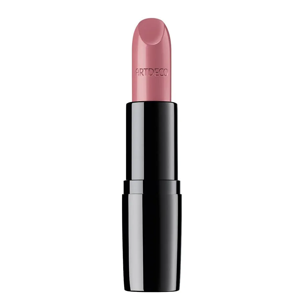 ARTDECO Perfect Color Lipstick - Lingering Rose - Glide-On Lipstick - Rich Color & Plumping Effect - Creamy, Pearly Finish - Hyaluronic Acid - Long Lasting - Lip Plumper - Lip Care - Makeup - 0.14 Oz
