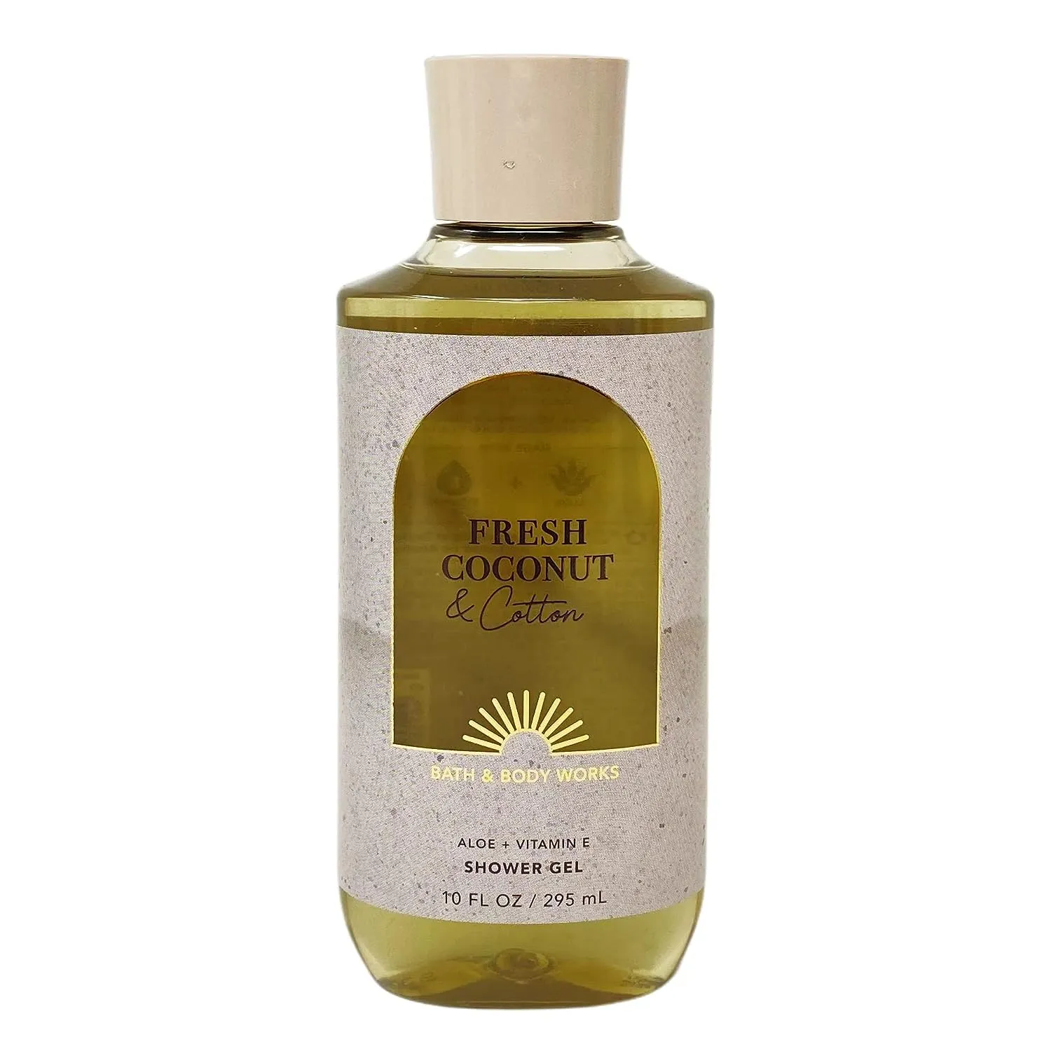 Bath & Body Works Signature Collection Shower Gel For Women10 fl oz (Fresh Coconut & Cotton)