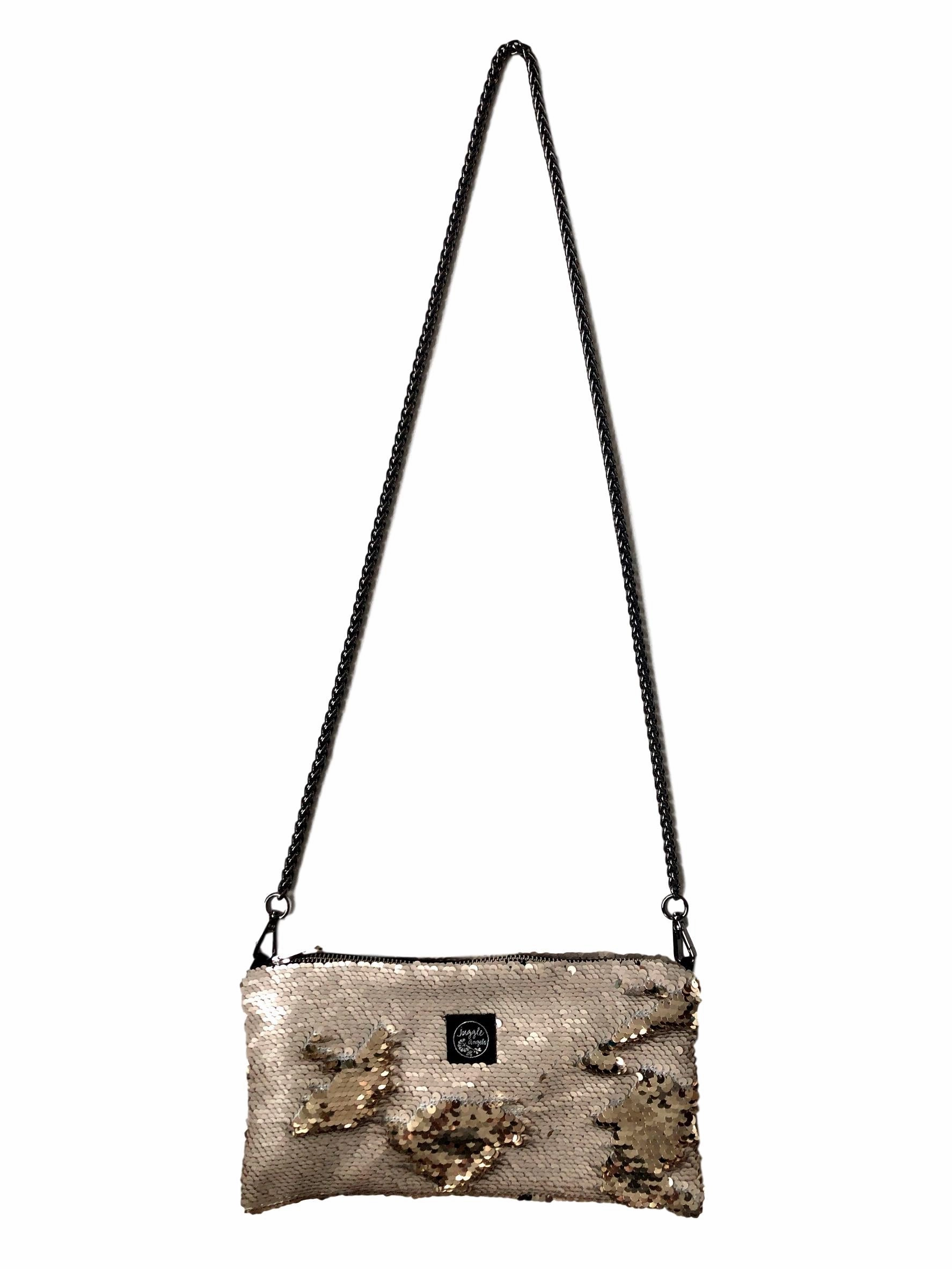 Beige Gold Night Bag