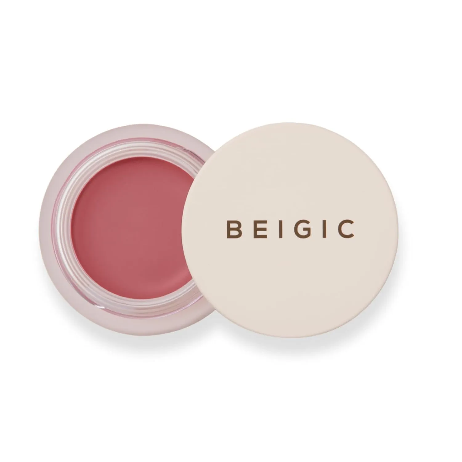BEIGIC Flush Lip & Cheek Balm 04 Sway - Vegan Buildable, Multiuse, Travel Sized (0.14 fl.oz) - Mauve Pink