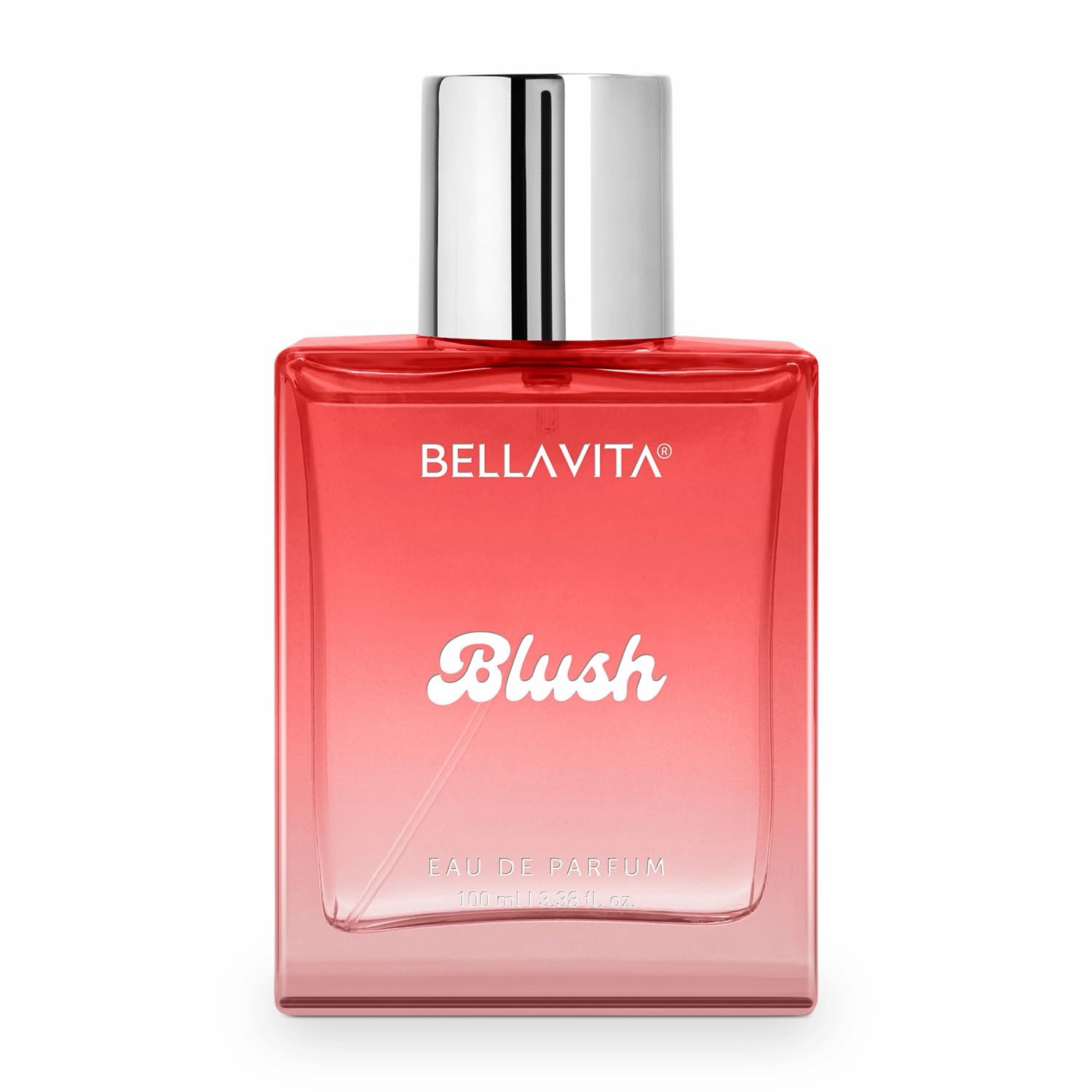 BELLAVITA Luxury Blush Perfume for Women 100ml | Notes of Red Fruits, Moss, Vanilla and Sandalwood | Long Lasting Perfume for Woman | Premium BlushMusky, Fruity and Woody Fragrance for Women