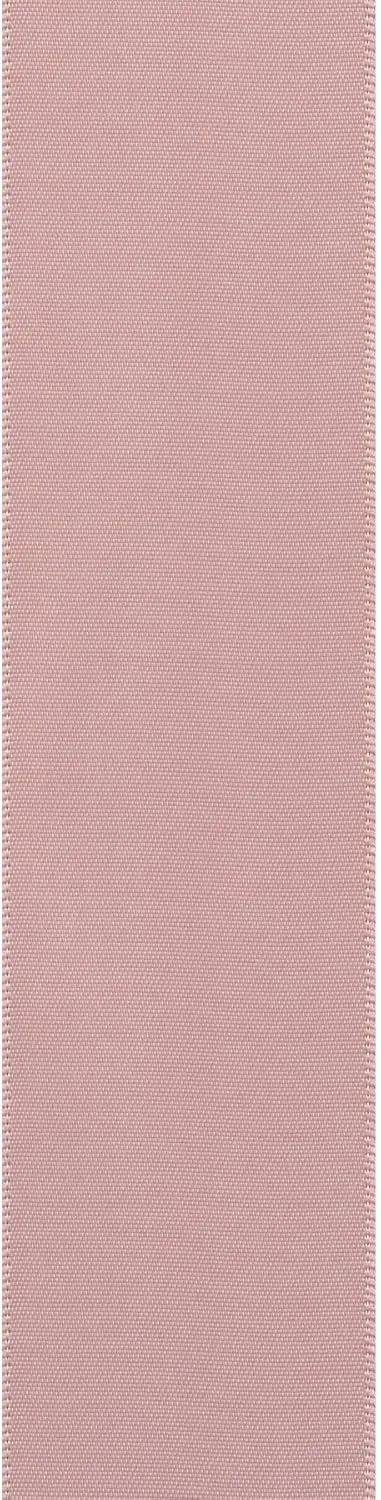 Berwick Offray 1.5" Wide Double Face Satin Ribbon, Pink Blush Pink, 50 Yds