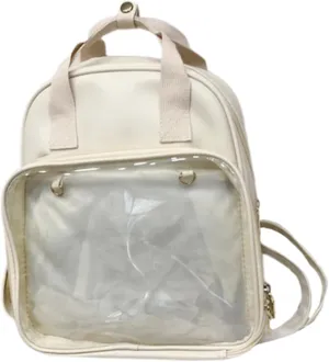 BESPORTBLE School Handbag for Pupil Line School Bag School Bag Women Backpacks for Bags LED Backpacks Casual for Bookbags Beige