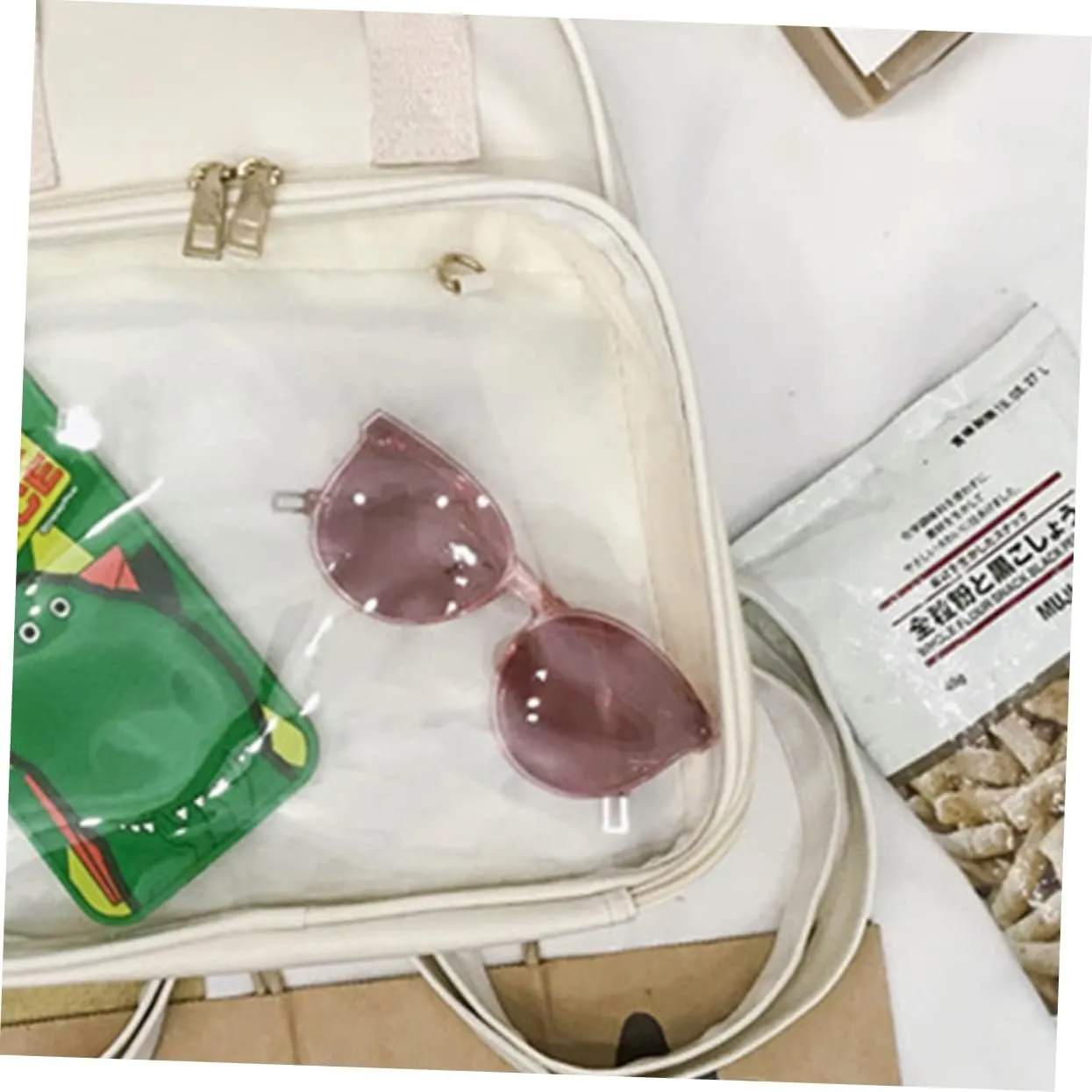 BESPORTBLE School Handbag for Pupil Line School Bag School Bag Women Backpacks for Bags LED Backpacks Casual for Bookbags Beige