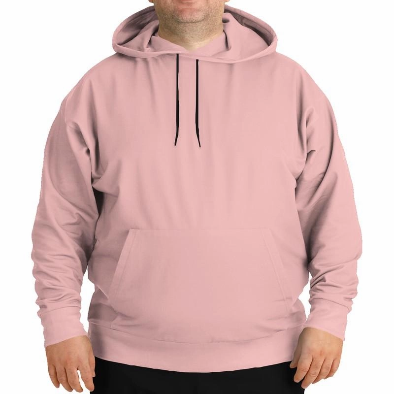 Blush Pink Hoodie | Unisex | with PLUS sizes | Bright Pale Pastel Pink | C0M30Y15K0