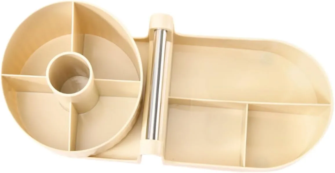 Cabilock Dressing Table Storage Rack Makeup Skin Care Skin Care Organizer Lipstick Makeup Storage The Worktop Makeup Organizer Cosmetics Cosmetic Holder The Pet Beige