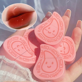Cappuvini Red Peach Kueh Lip Gloss