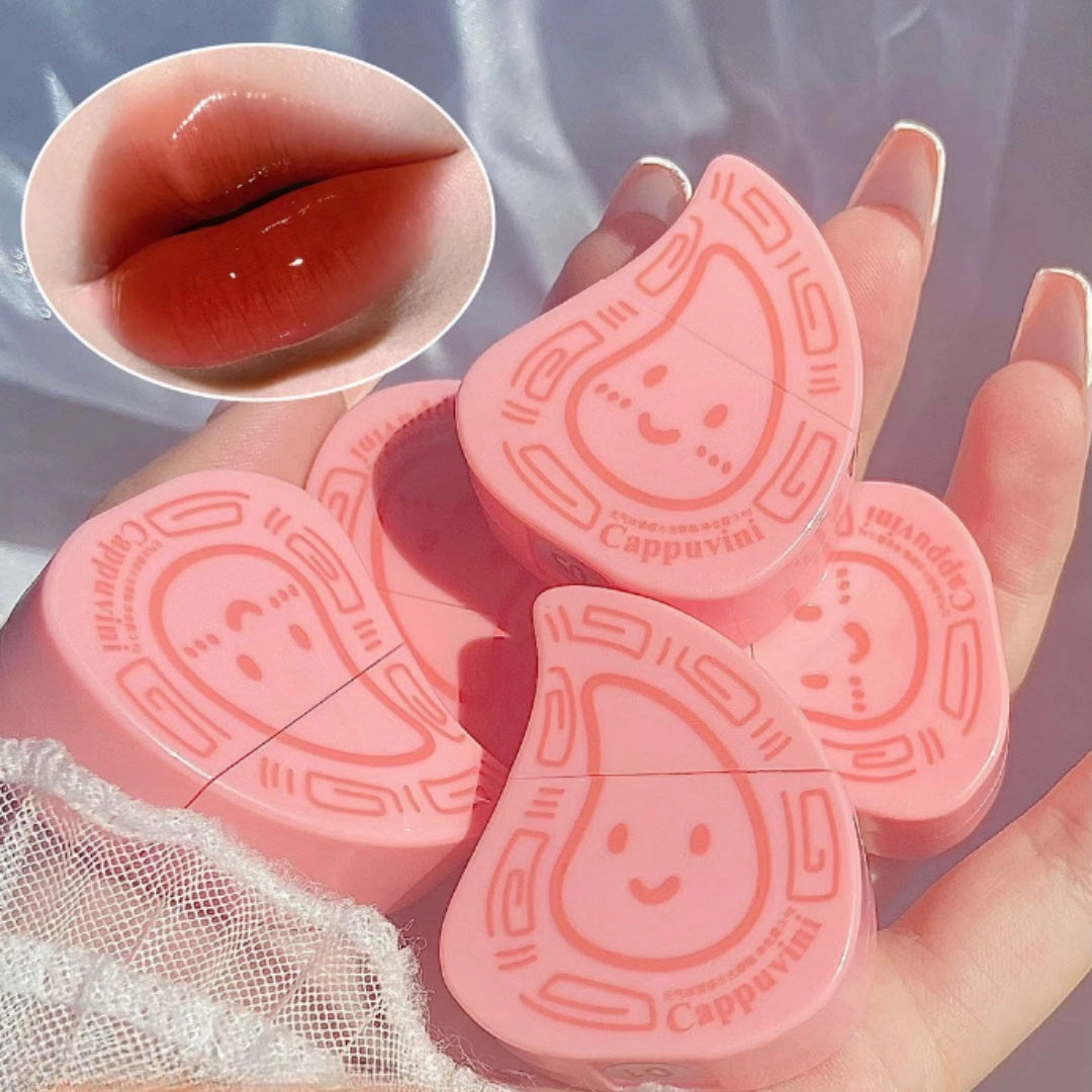 Cappuvini Red Peach Kueh Lip Gloss