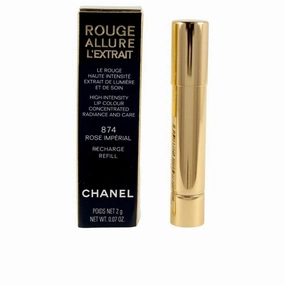CHANEL Rouge Allure L'Extrait High Intensity Lip Colour Concentrated Radiance and Care 874 Rose Imperial 0.07 oz Refill