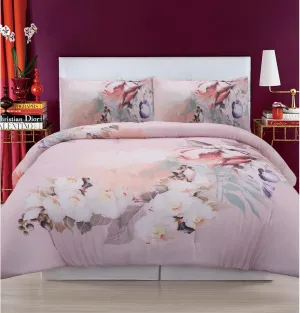 Christian Siriano NY Dreamy Floral Duvet Set, Full/Queen, Multiple 3 Piece