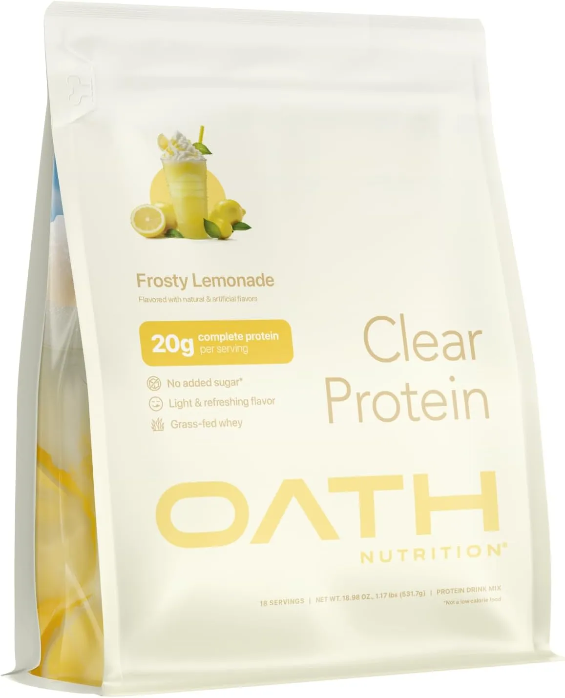 Clear Whey Protein - 18 Servings - Frosty Lemonade