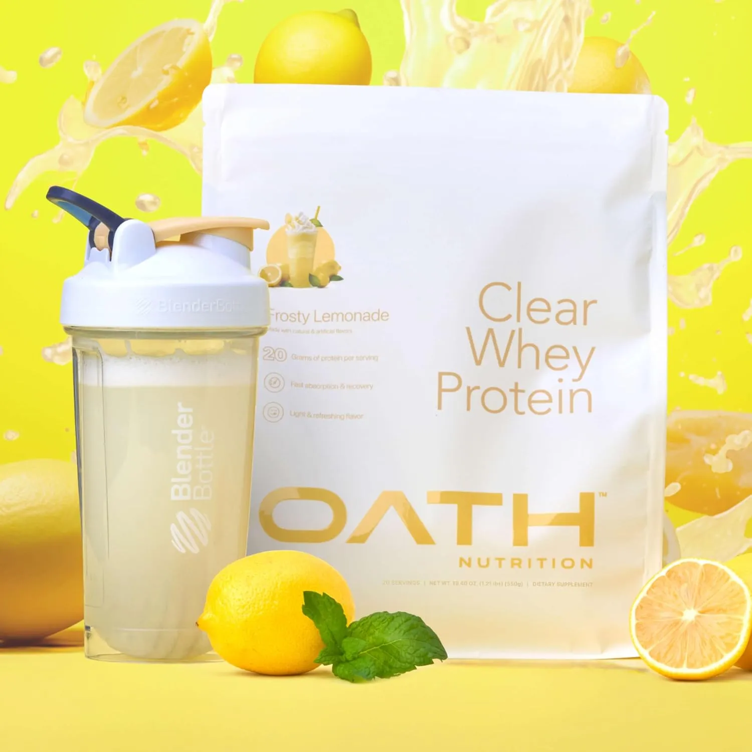 Clear Whey Protein - 18 Servings - Frosty Lemonade