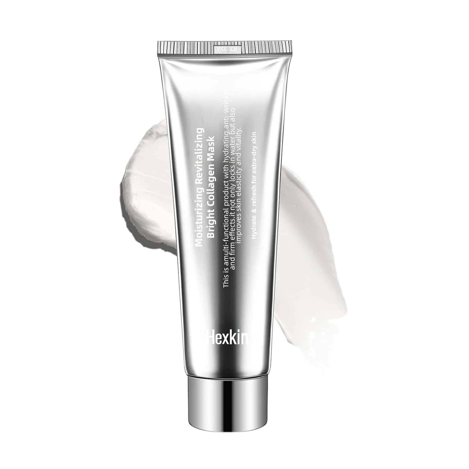 Collagen Peel Off Facial Mask beneficial ingredients collagen, peptides, squaline, ceramides that promotes skin hydration while leaving the skin feeling smooth,korean care 2.82oz.