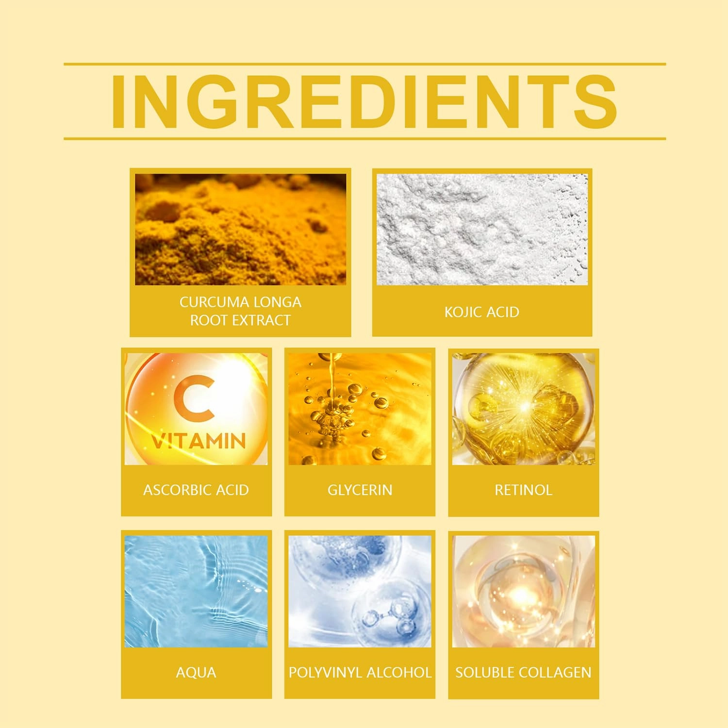 Collagen Mask, Turmeric Collagen Night Mask, Gentle Cleansing, Moisturizing,Firming Skin for All Skin Types (2PCS)