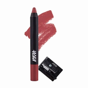 Cosmetics Matte-illicious Lip Crayon - High-Pigmented Lip Color - Non-Sticky Products with Nourishing Emollient Oils - 11 Jade Rose - 0.09 oz