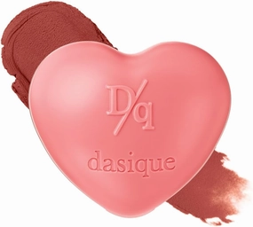dasique Souffle Color Pot #07 Burnt Sienna – Makeup Blush, Buildable Silky-Smooth Texture, Build-In Mini Brush, Multi-Use For Cheek and Lip