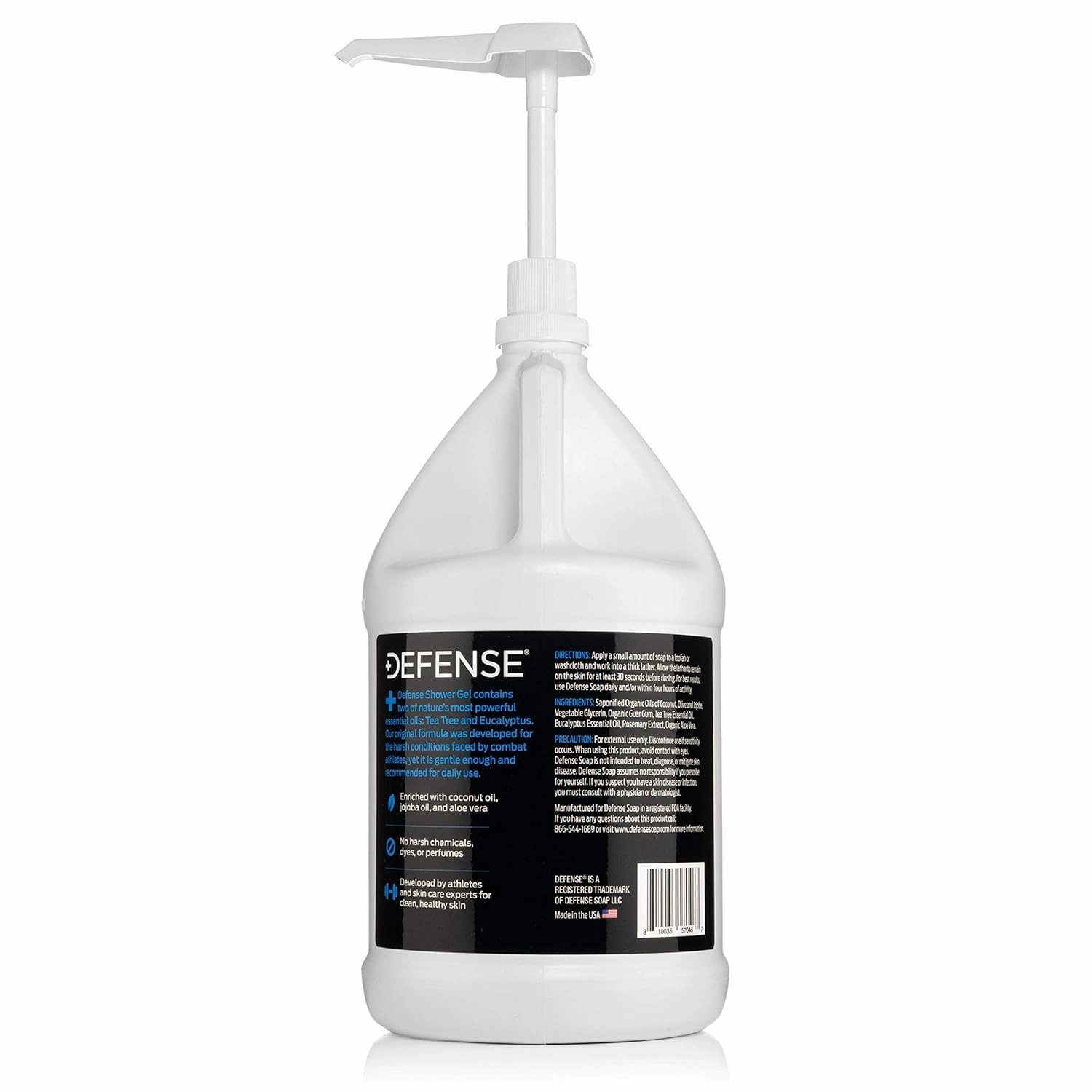 Defense Soap Body Wash Shower Gel 1 Gallon (128 Fl Oz)