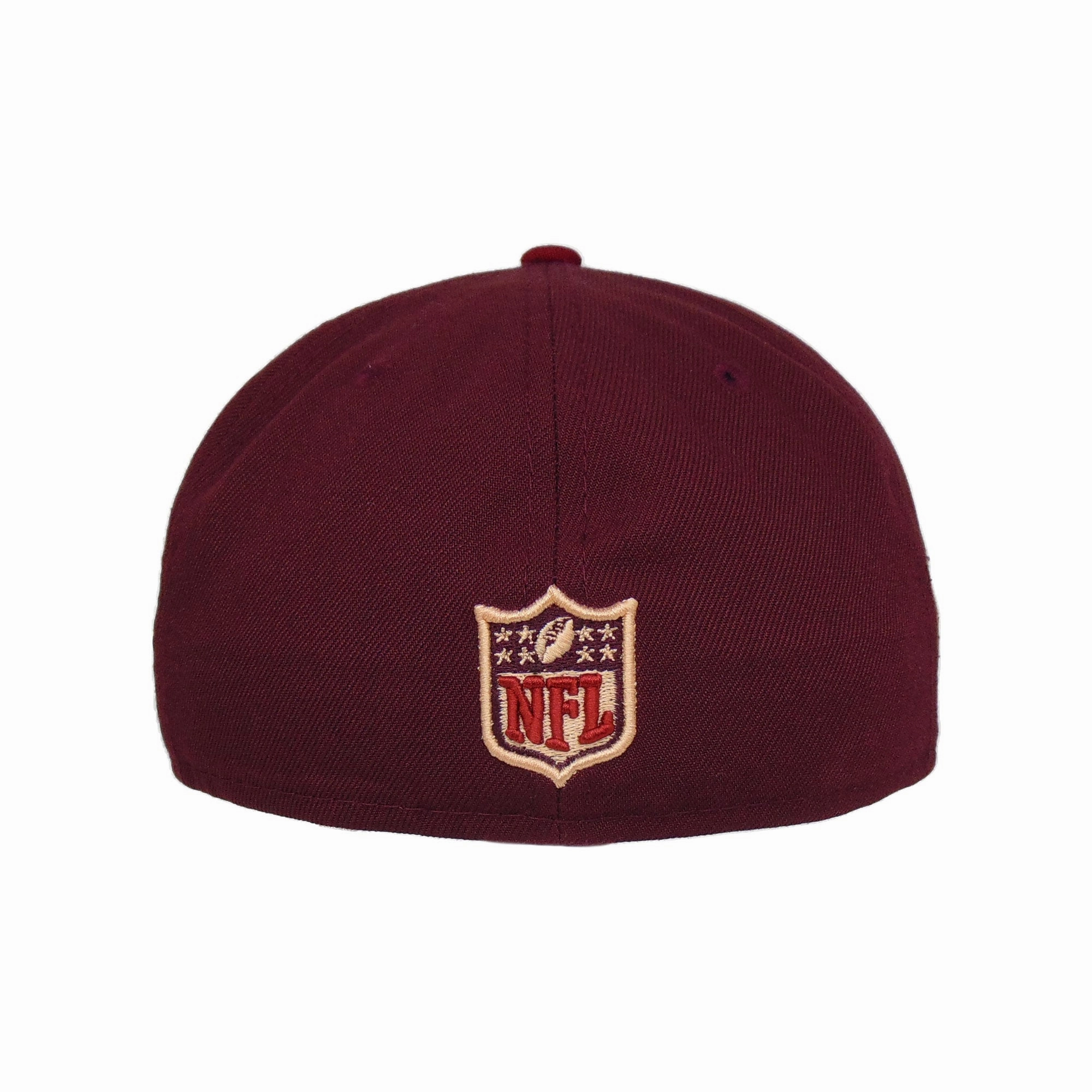 Denver Broncos Jf Custom New Era 59FIFTY Cap Maroon 50th
