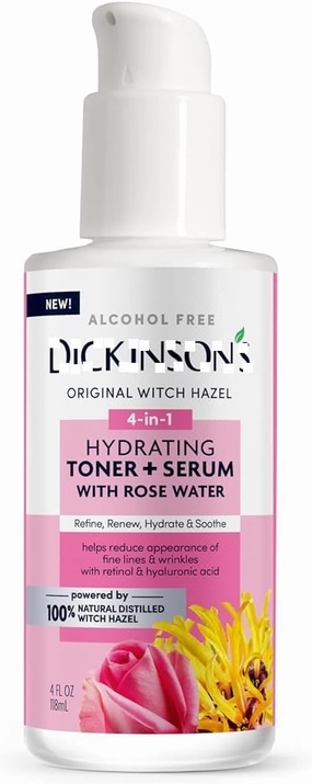 Dickin.Son's Witch Hazel Hydrating Toner   Serum with Rose Water