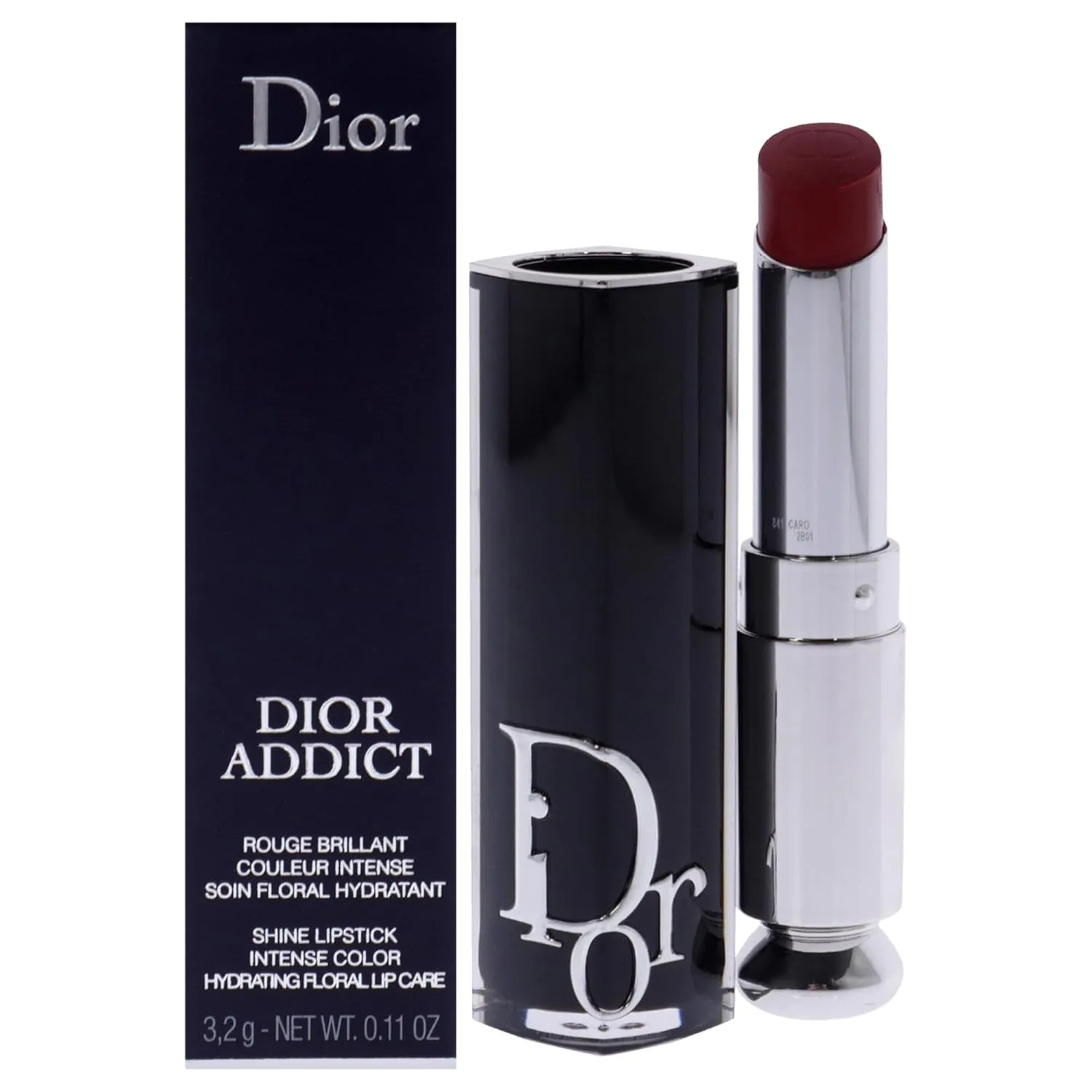 Dior Christian Addict Hydrating Shine Lipstick - 841 Caro Lipstick (Refillable) Women 0.11 oz