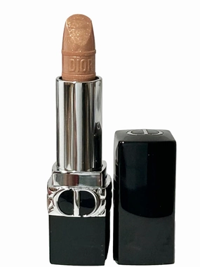Dior Rouge Lipstick Color # 225 BEIGE TAFFETA METALLIC (FULL SIZE) 0.12 OZ / 3.5 G (NEW NO BOX/NEVER USED/NO BOX AS SHOWN)