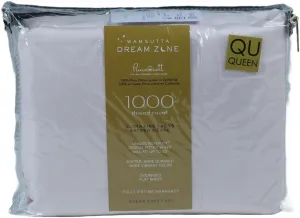 Dream Zone 1000 Thread Count PimaCott Queen Sheet Set in Blush (Blush,Queen)
