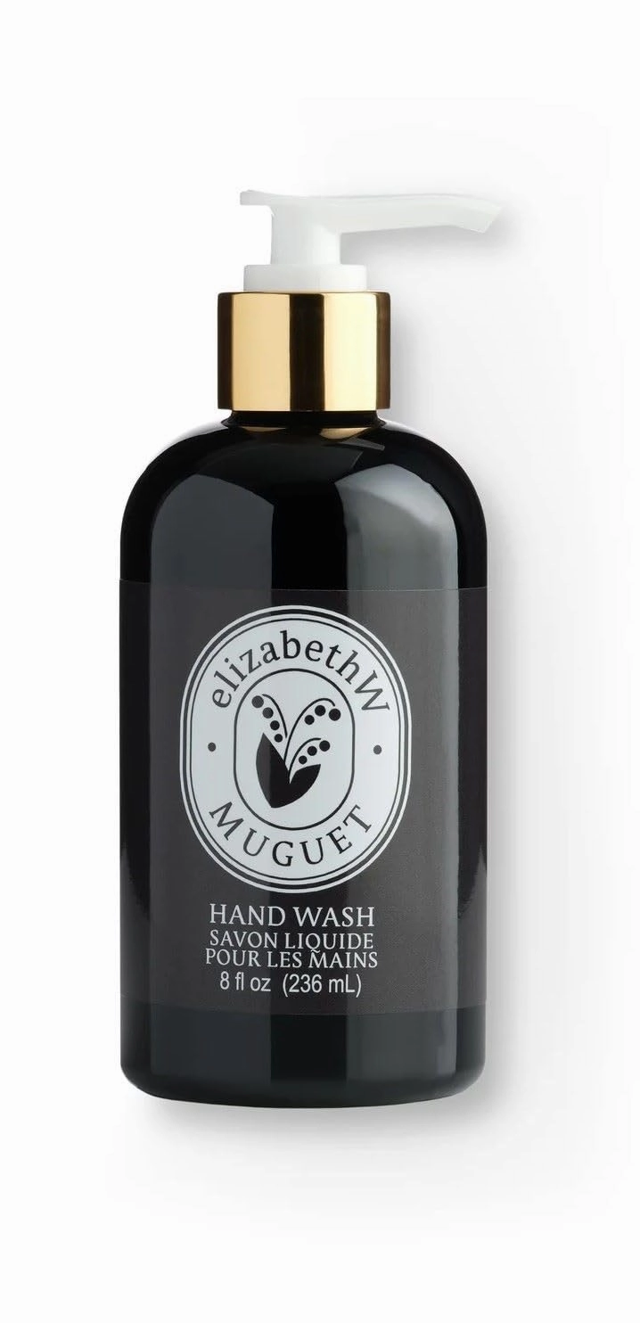 elizabeth W Muguet Hand Wash, 8 Fluid Ounces, Clear