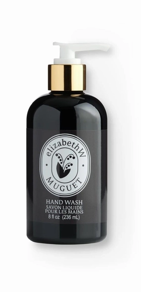 elizabeth W Muguet Hand Wash, 8 Fluid Ounces, Clear