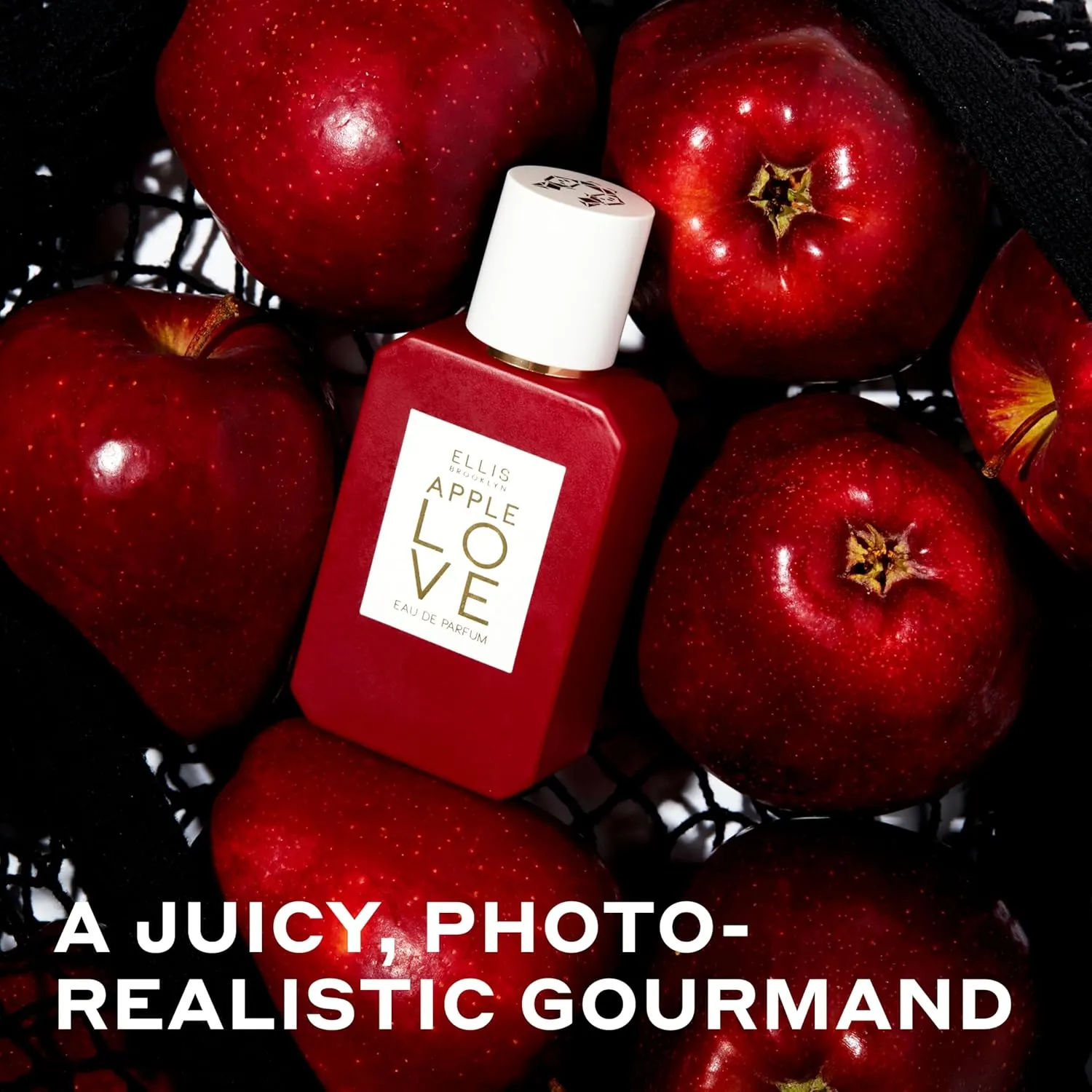 Ellis Brooklyn APPLE LOVE Eau de Parfum, Mini Dabber, Perfume for Women, Amber Gourmand, Apple Scented, Vegan, Cruelty-Free, Sustainable Ingredients, Made in USA – 7.5ml / 0.25 Fl Oz