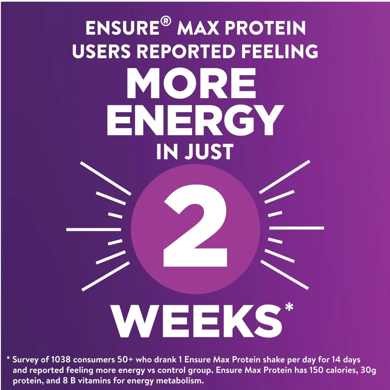 Ensure Max Protein Creamy Peach Nutrition Shake | 30g Protein, 1g Sugar, 4g Fiber Blend | 12 Pack