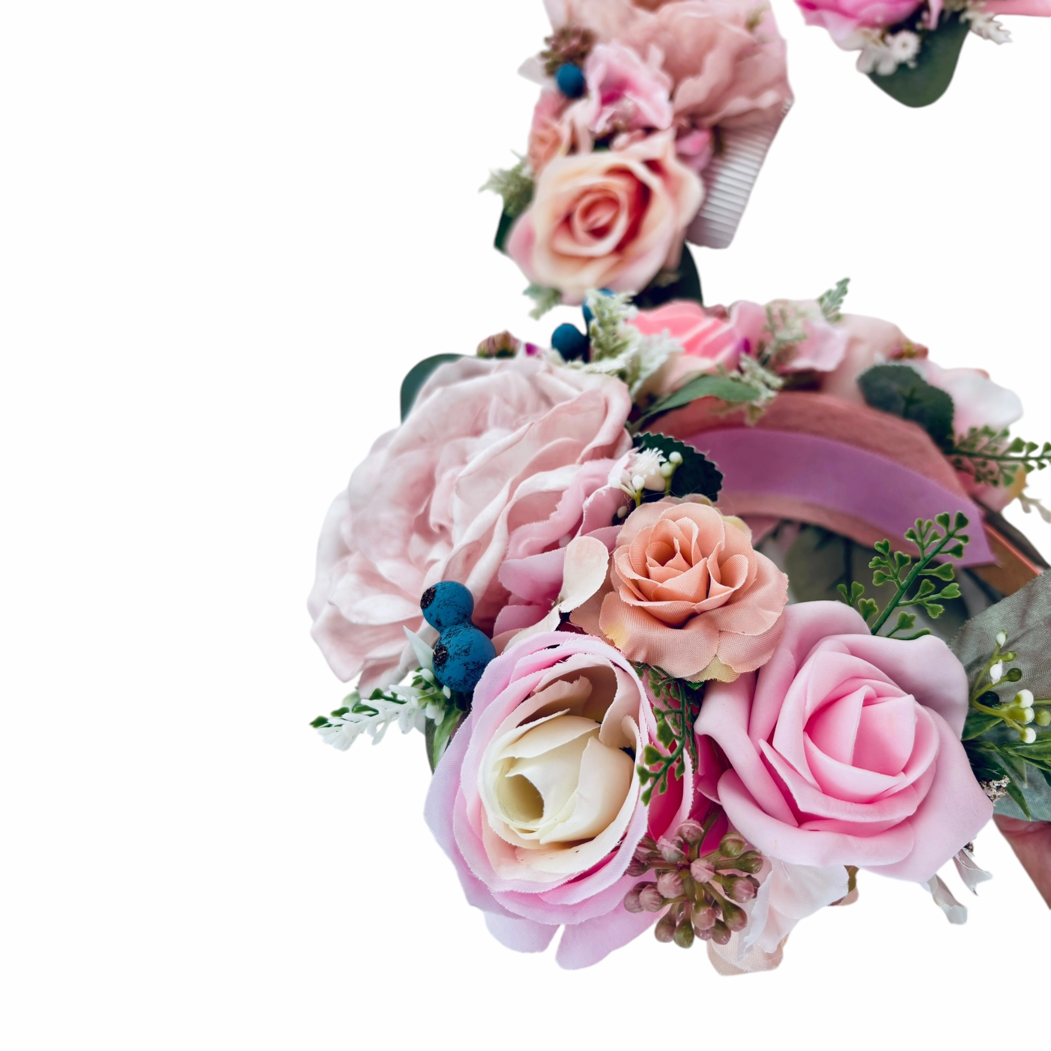 Esme Bundle - Flower Crown, Comb & Corsage