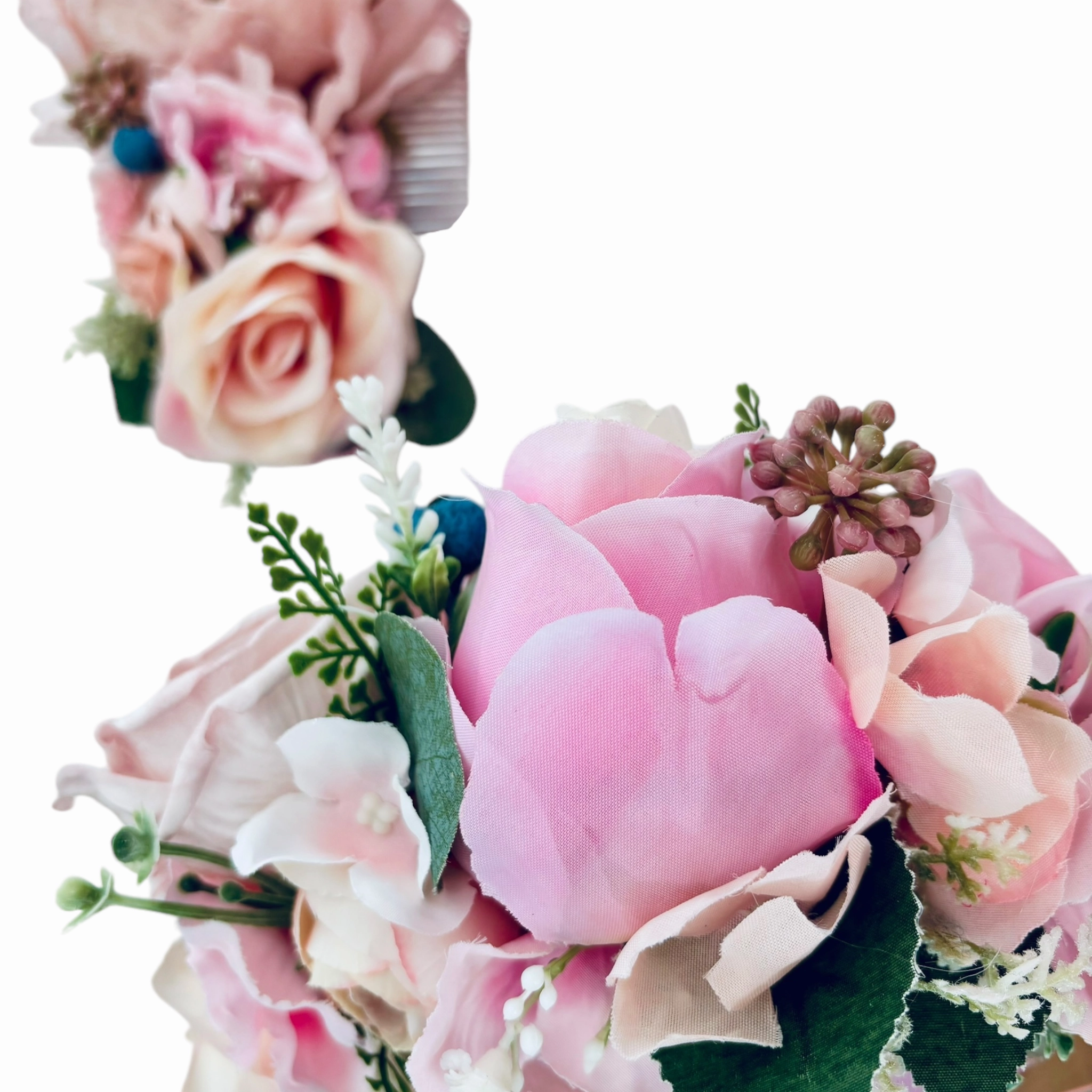 Esme Bundle - Flower Crown, Comb & Corsage