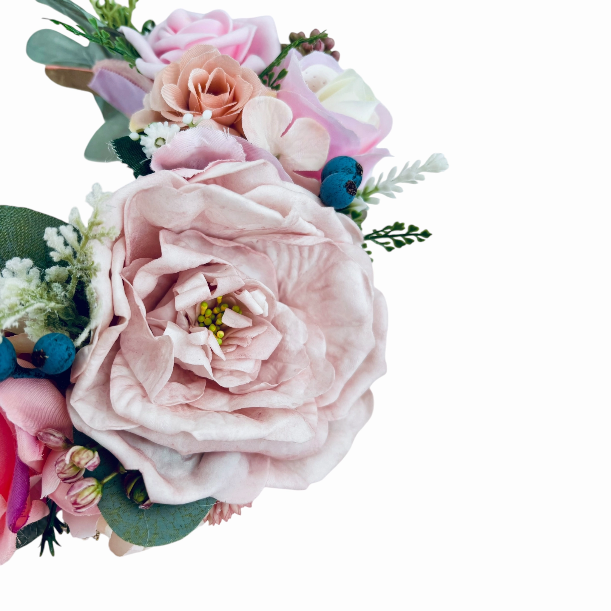 Esme Bundle - Flower Crown, Comb & Corsage