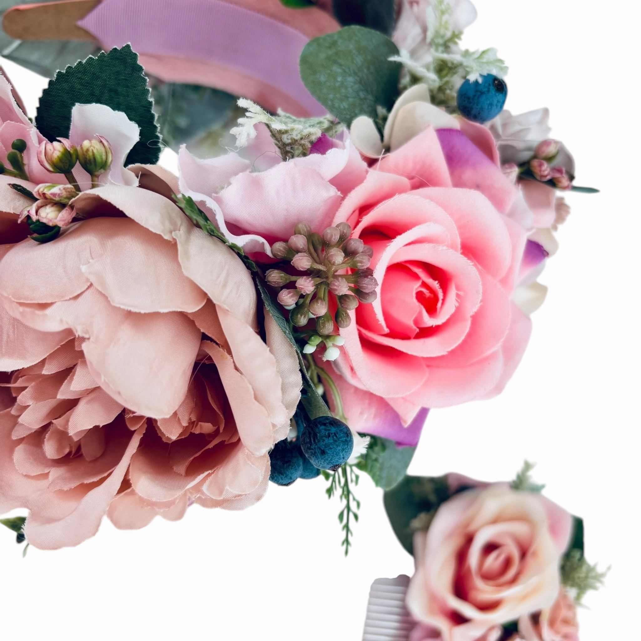 Esme Bundle - Flower Crown, Comb & Corsage